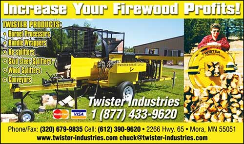 Twister Industries - Firewood Processing Equipment